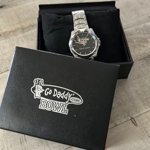 Go Daddy Bowl Stainless Steel Watch